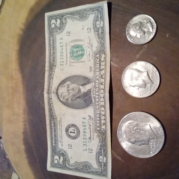 ( Sold ) 1976 Bicentennial Currency Rare Birth Set - Picture 2 of 8